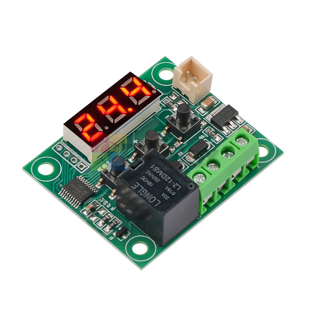 W1209 DC12V Digital Thermostat Temperature Control Switch Sensor +Case -50~110°C