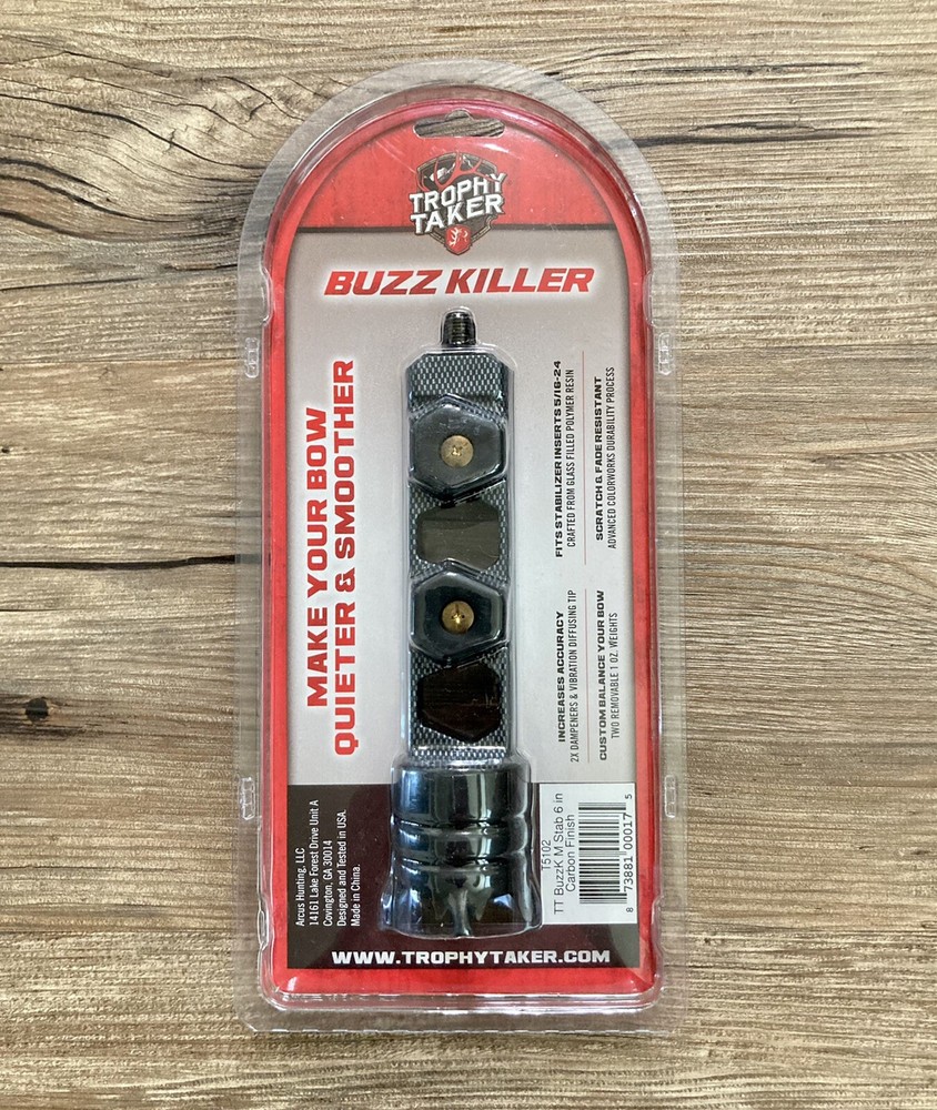 💥Trophy Taker Buzz Killer Stabilizer - Carbon💥
