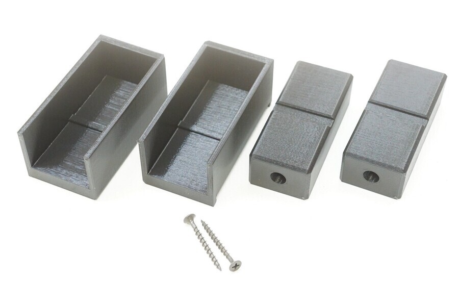 Custom Floating Wall Mount Shelf Bracket for Xbox One X Gaming Console Display