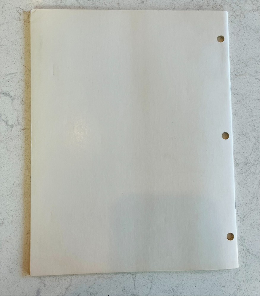 Williams Electronics Solid State Flipper Maintenance Manual - 1980