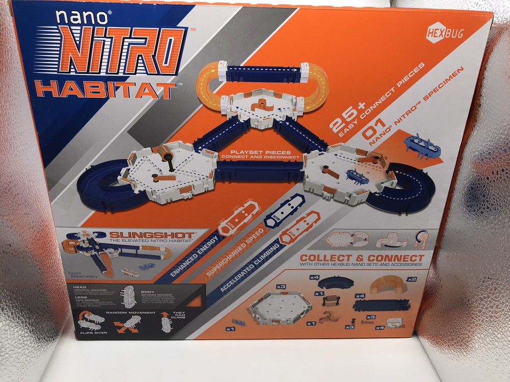 Stem Tech Hexbug Nano Nitro Habitat Set Vibration technology