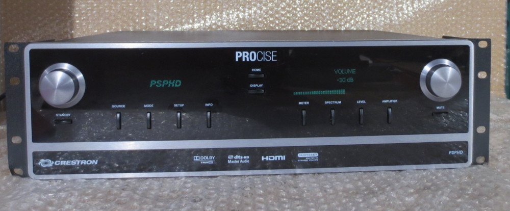 Crestron PSPHD PROCISE 7.3 High-Definition Professional Surround Sound Processor