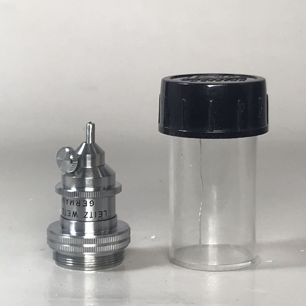 RARE LEITZ WETZLAR MARKER OBJECTIVE DIAMOND TIP MICROSCOPE PART