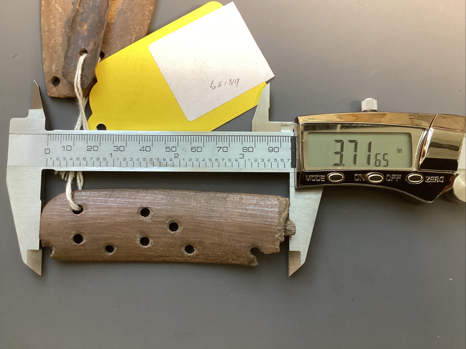 Lot of 4 Antique Inuit Bering Strait Eskimo Slat Armor Antler 1700s Found