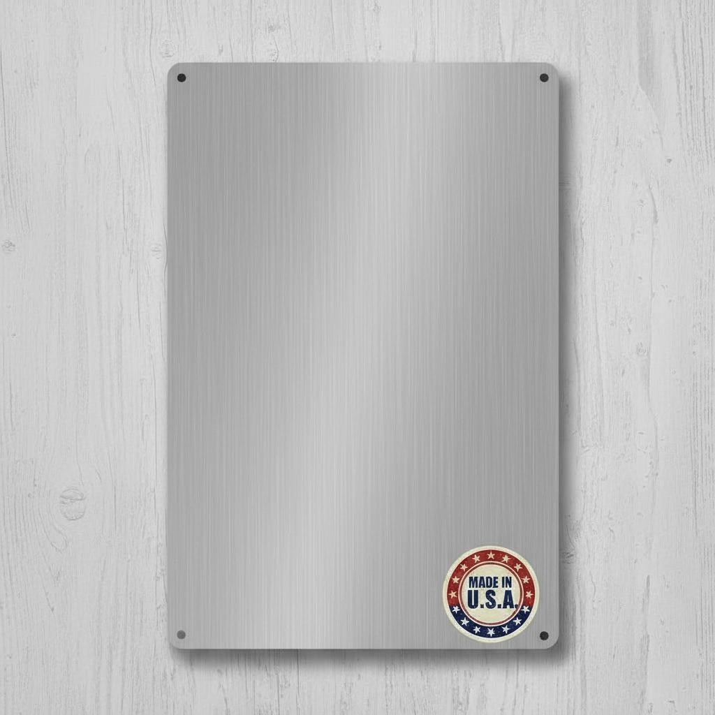 Standard Gasoline 8 x 12 Vintage Novelty Metal Sign Made In USA