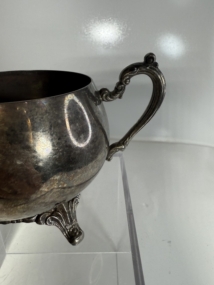 Oneida Vintage Silver-Plated Sugar Bowl