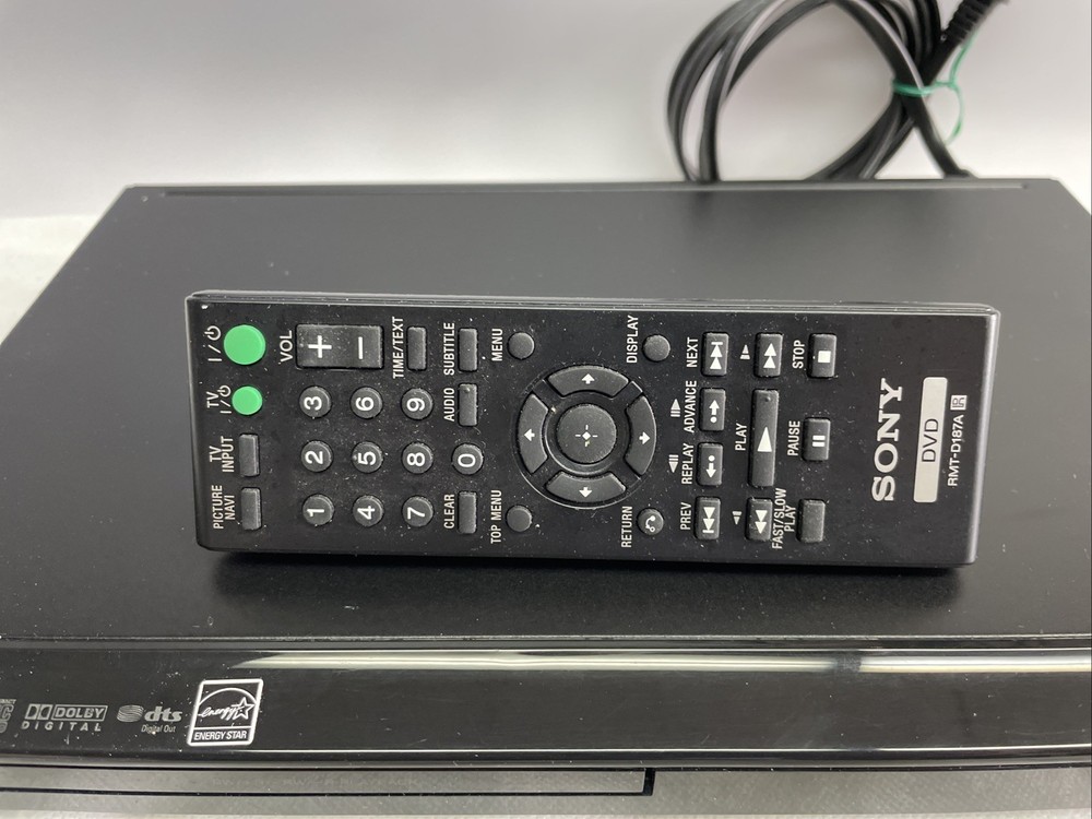 Sony DVP‑SR200P DVD/CD Player w/ Remote – Pre‑Owned Tested Working