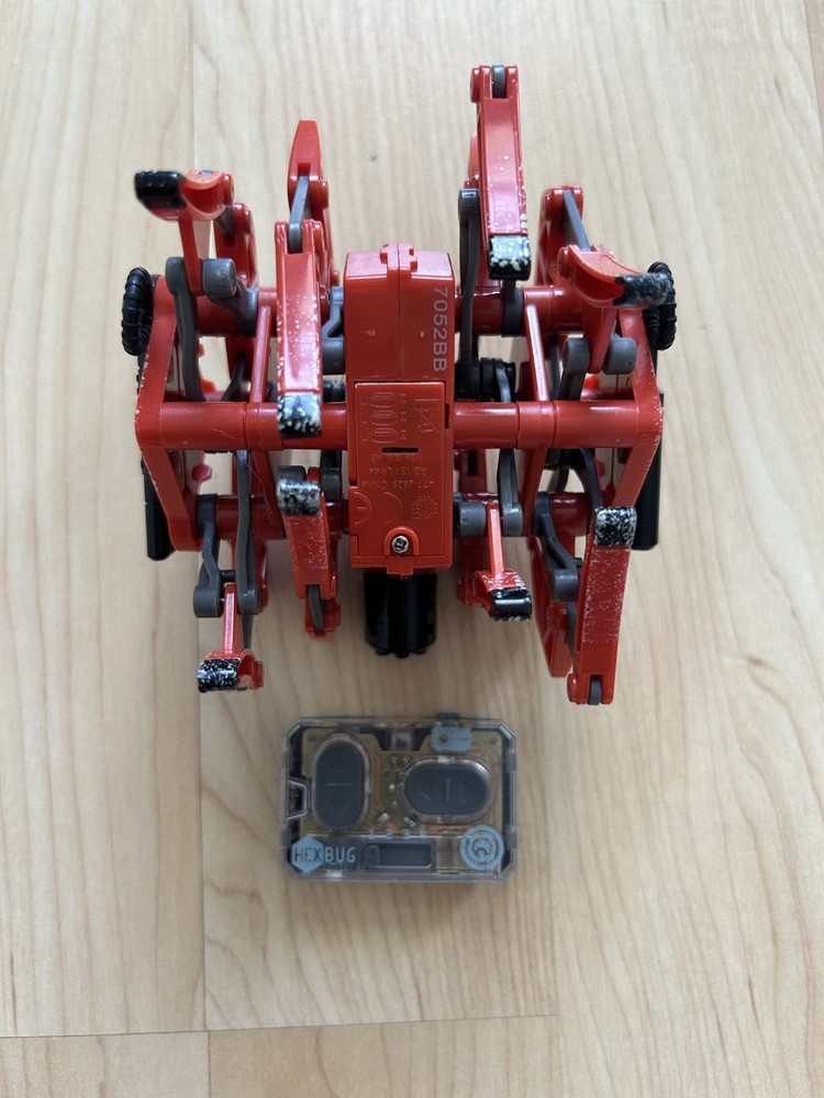 HEXBUG BATTLE GROUND COMBAT TARANTULA TOY ORANGE