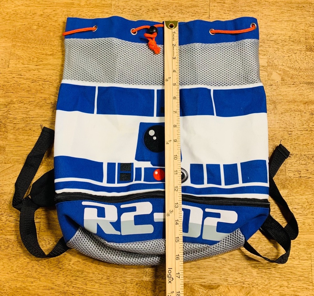 star wars r2d2 drawstring backpack