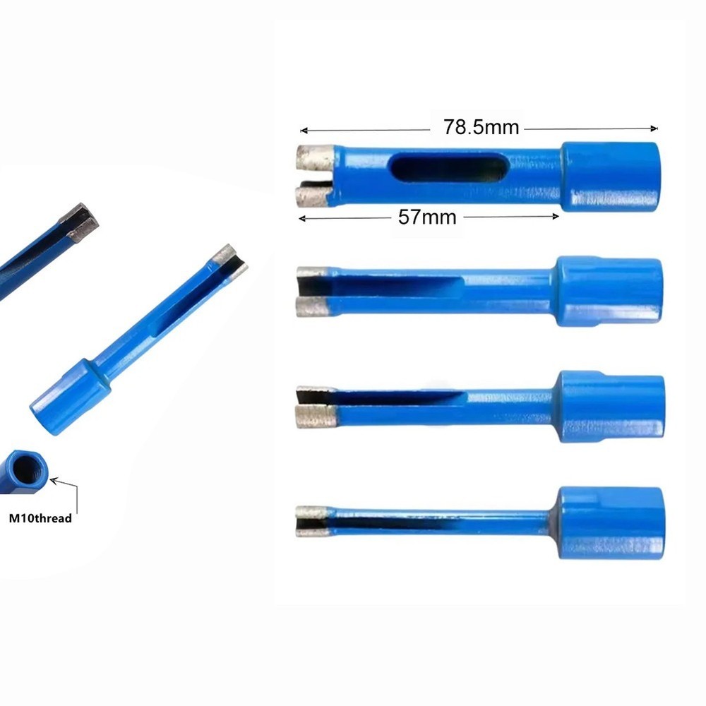 4PCS Drill Bit Set for Efficient Cutting in For Marble Granite Concrete