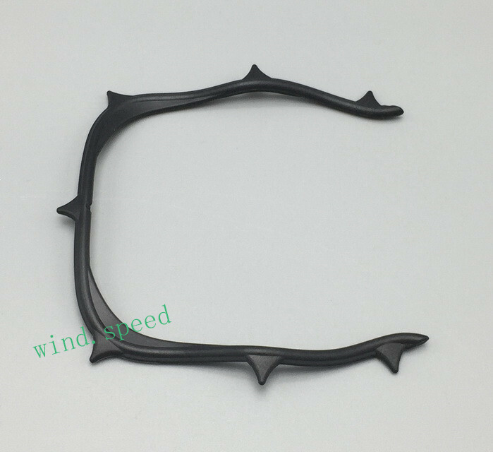 Dental Rubber Dam Sheets Frames Carbon Fiber Plastic Brackets Frame Black Light