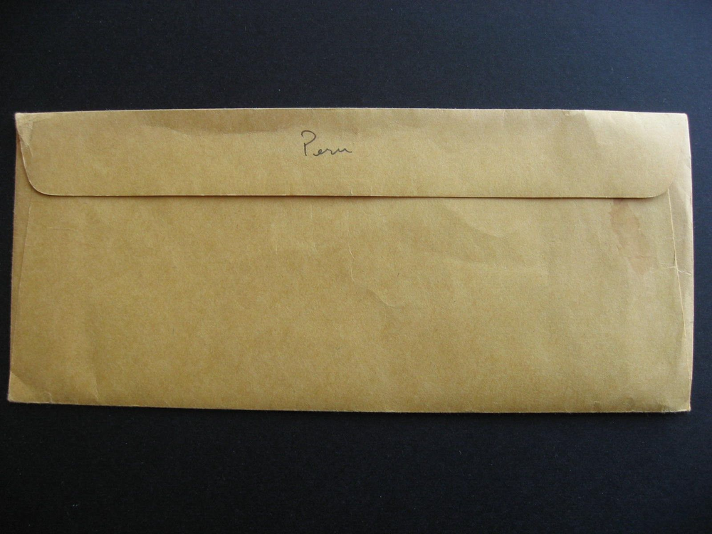Canada Centennial International Travel Survey envelope