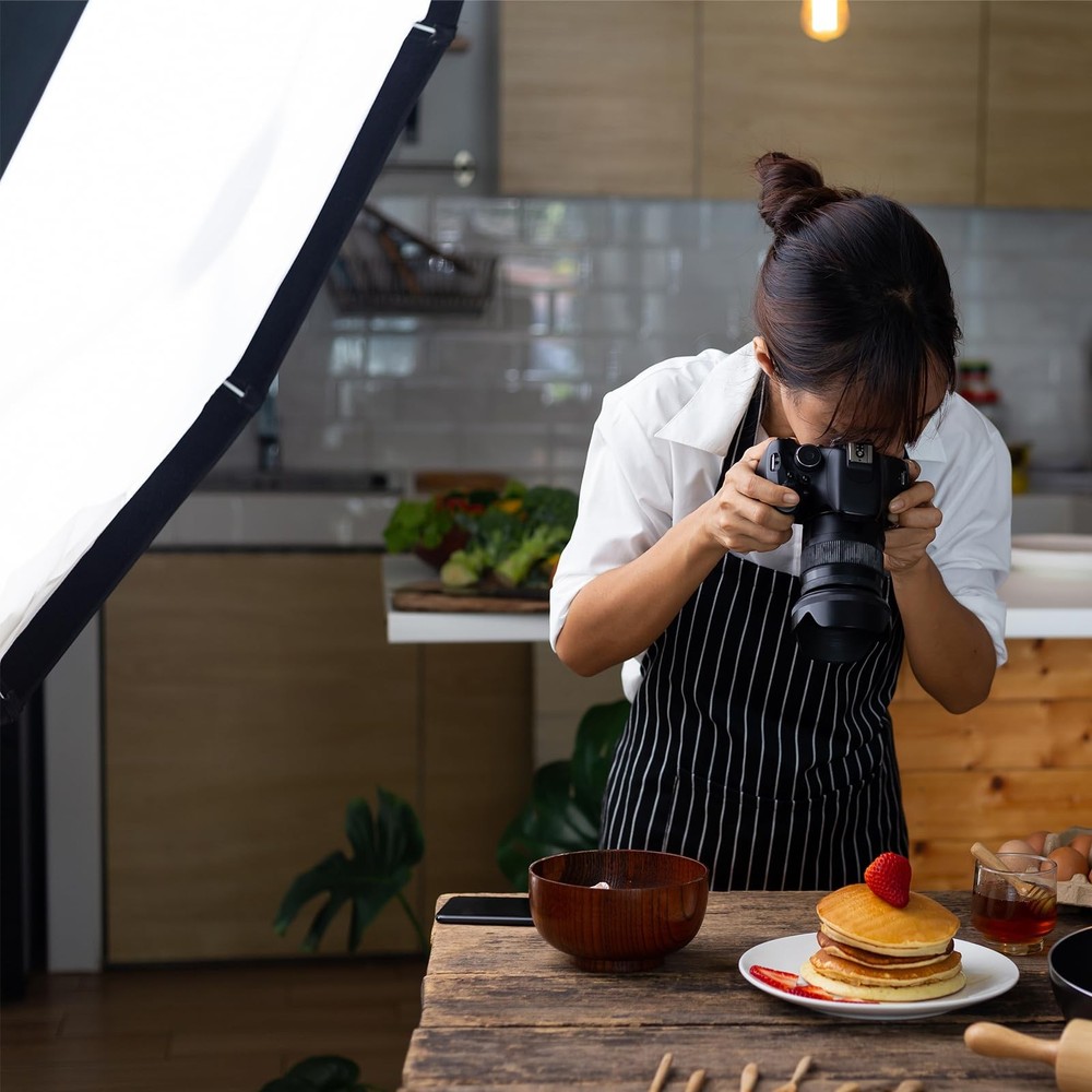 FS60 Softbox 60cm Softboxes, Quick Release Foldable Softbox with Honeycomb Gr...