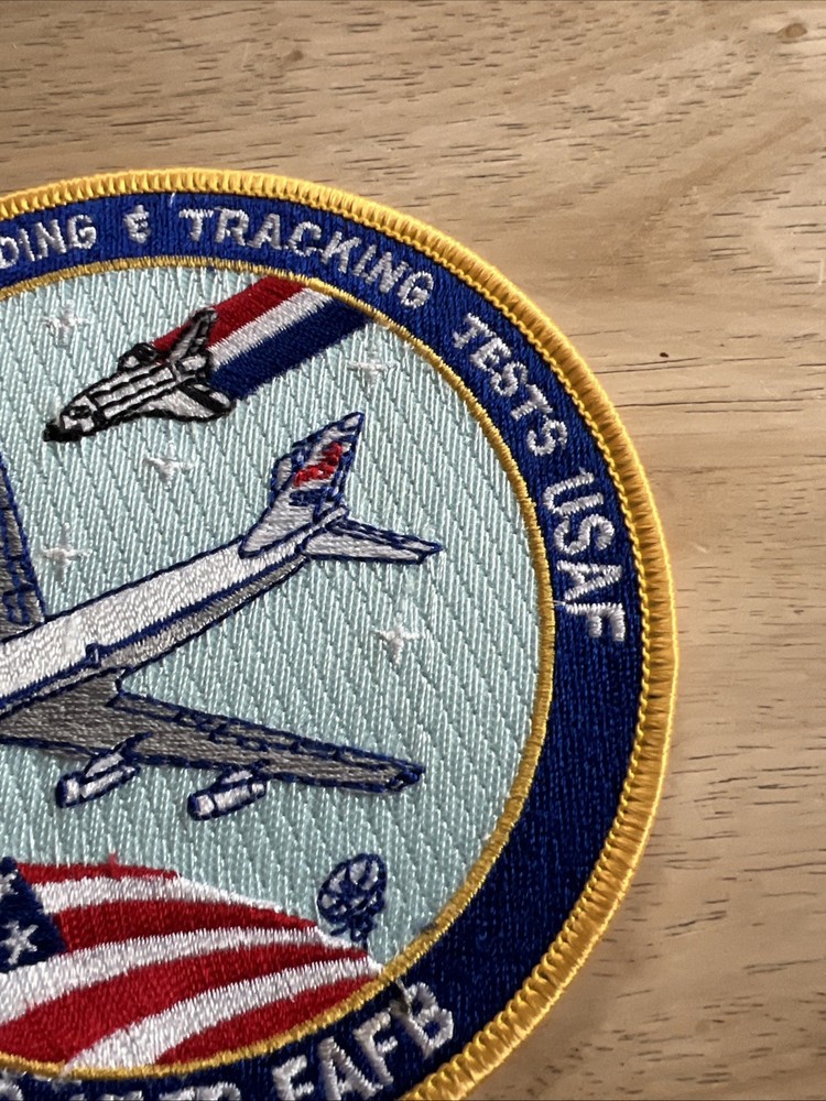 NASA STS LANDING & TRACKING TESTS USAF JSC GSFC VAFB EAFB PATCH SPACE SHUTTLE