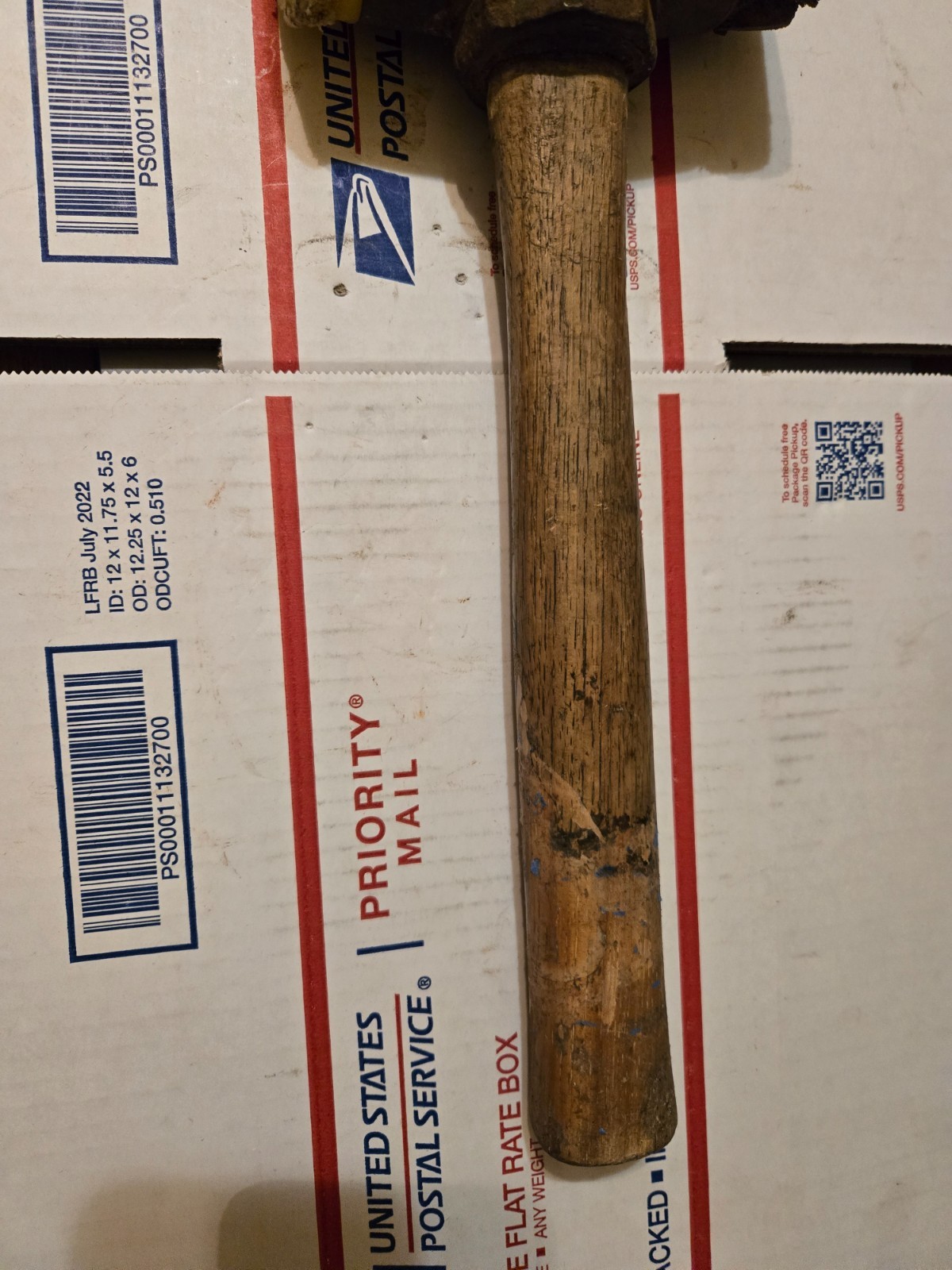 Garland No. 4 Split Head Rawhide Mallet Hammer