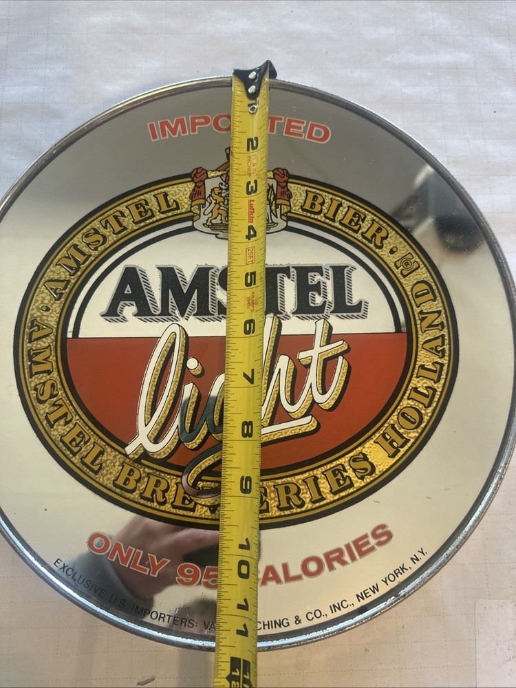 Vintage Amstel Light Brewery Bar Mirror