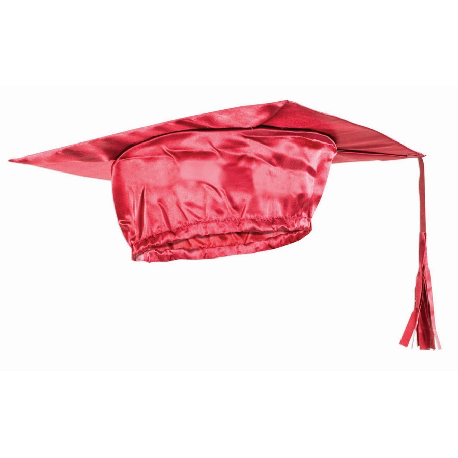 Red Graduation  Cap - One-Size - Rubie's