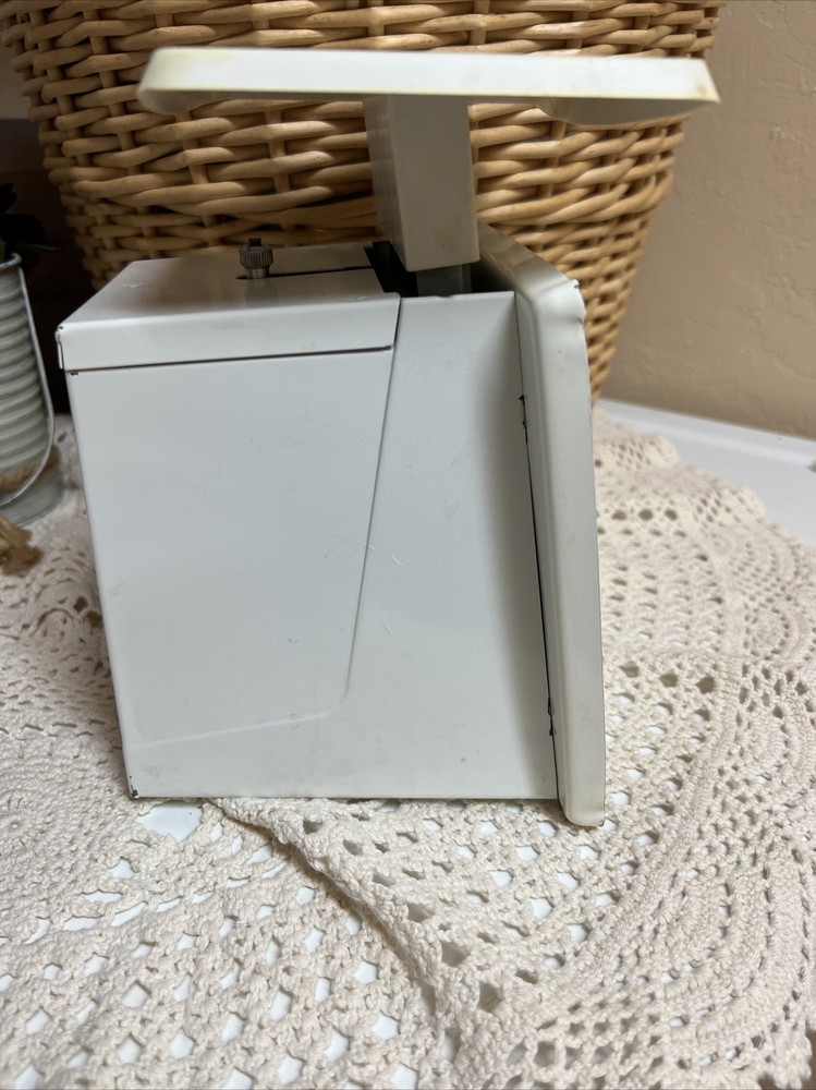 Vintage HANSON 25 lb. Platform Utility Scale White