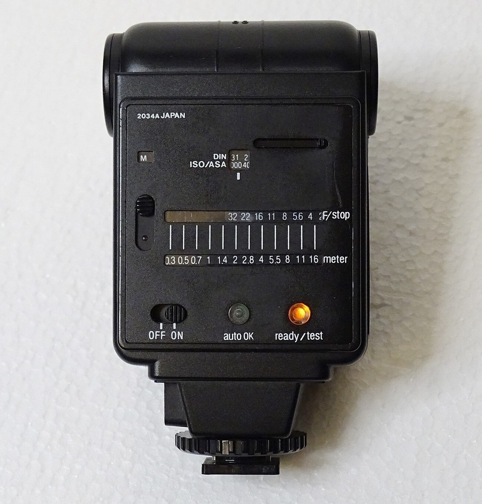 SUNPAK Auto 22SR Black Electronic Flash auto22SR Thyristor