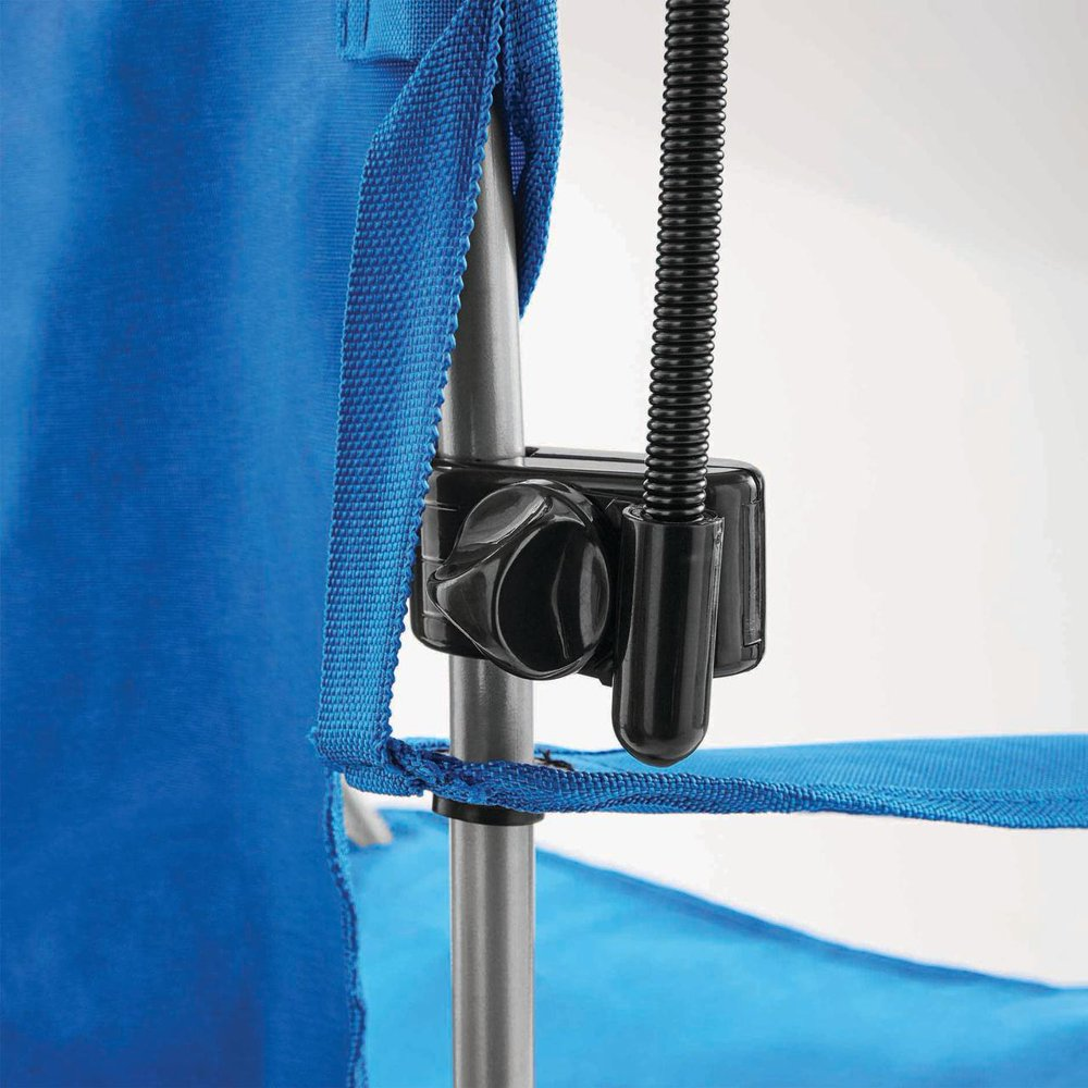 Ozark Trail Chair Umbrella with Clamp, Black, Large 42"X42"