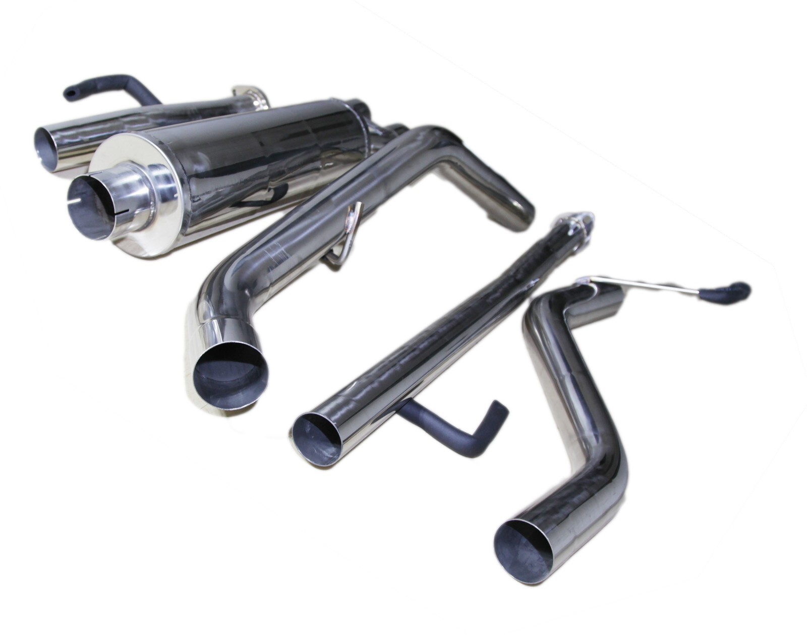 3"SS Catback Exhaust fit 2009-2021 Toyota Tundra Crew Cab 4.6L 5.7L V8 NO Tip