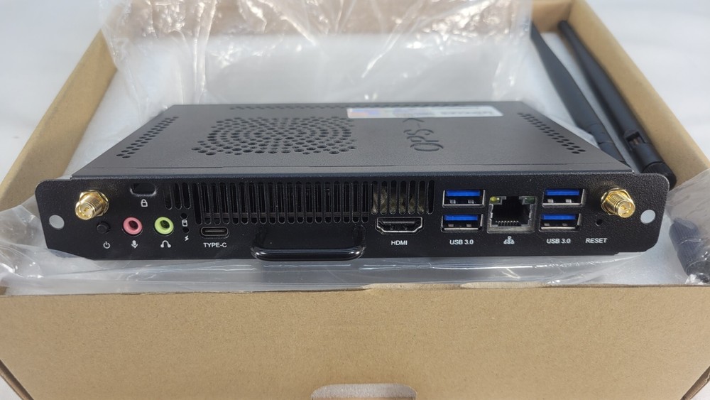 OPS-8000 Perfect OPS/SDM Embedded Pluggable Mini Digital Signage PC Win 11 Pro