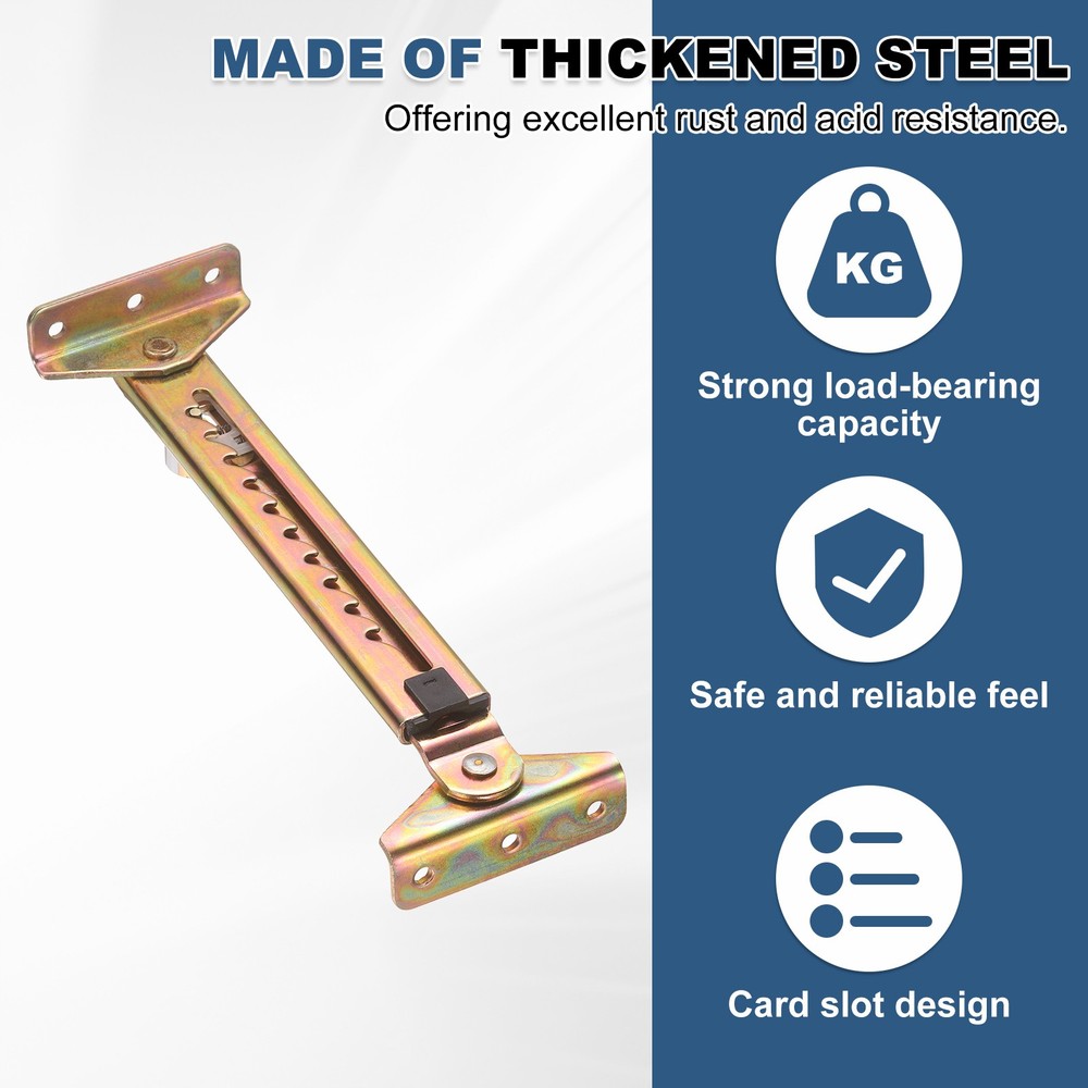 2 Piece Adjustable Hinge 10 Position, For Double Angle Galvanized End