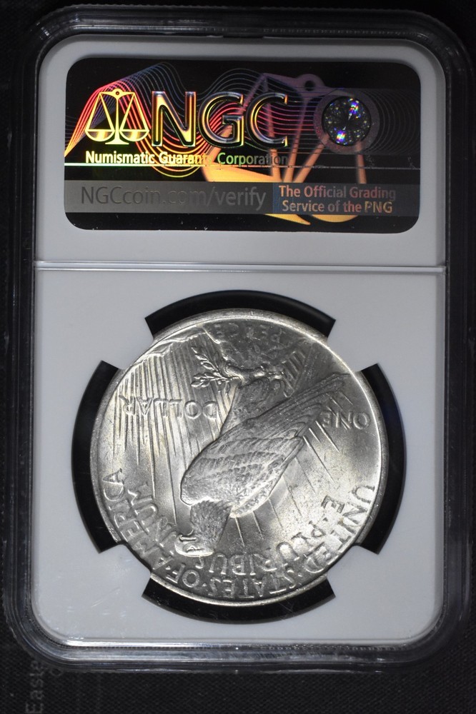 1923-P Peace $1 NGC MS 65 GEM
