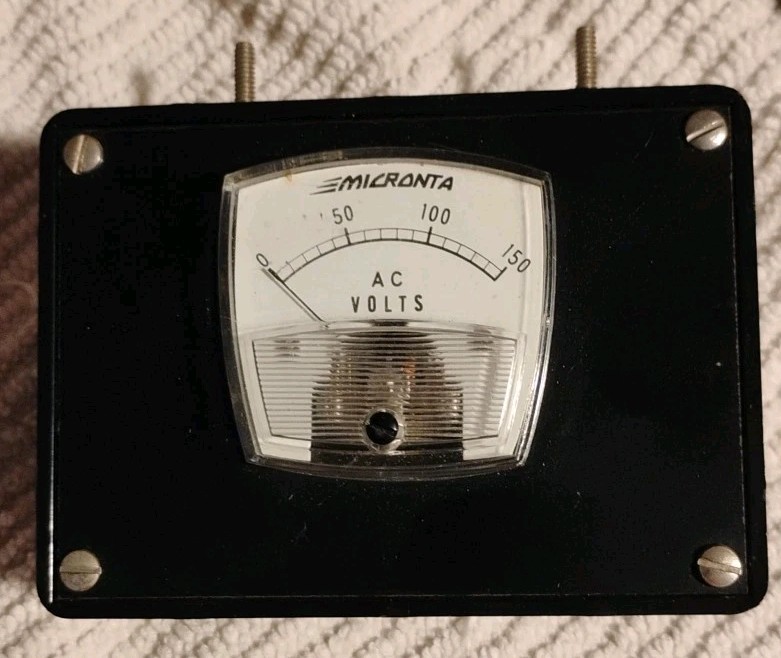 Micronta meter AC Volts 0-150.  Untested