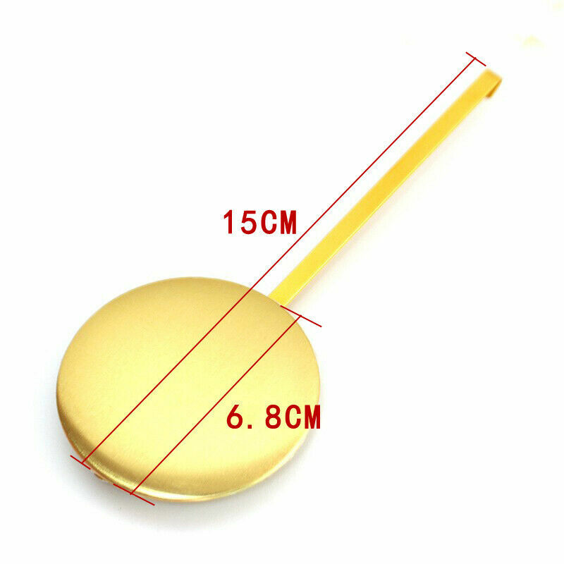 Universal Brass Replacement Clock Part Pendulum Movement Plated Gold Classic New