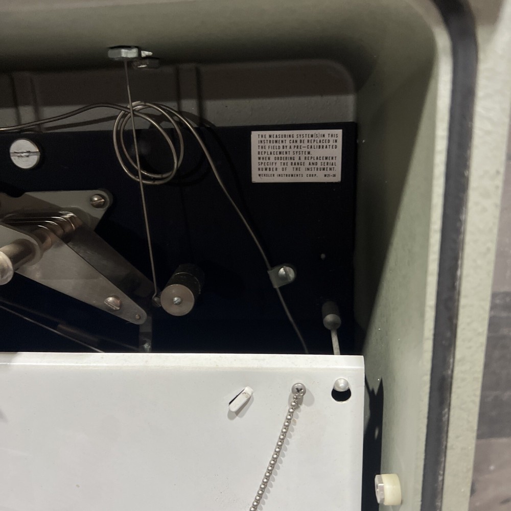 Weksler Instruments Chart Recorder Type 12T2W Used Surplus