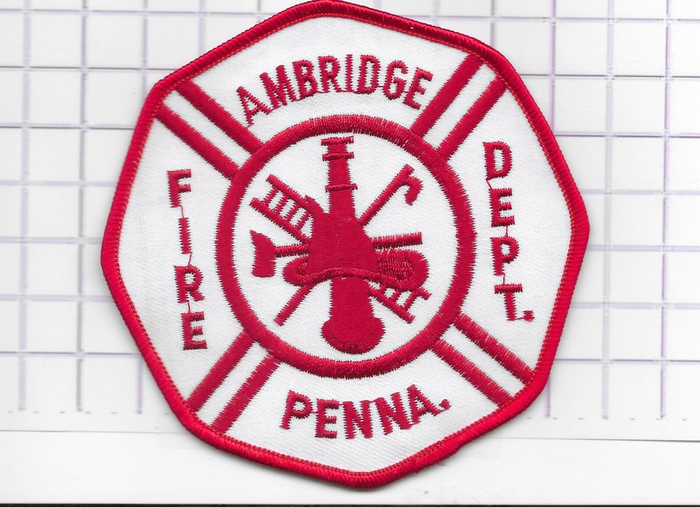 Fire Patch -Ambridge Penna.