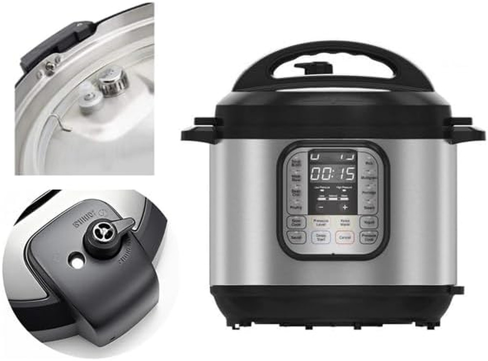 For Instant Pot Steam Release Valve & Float Valve Replacement Kit – Compatibl...
