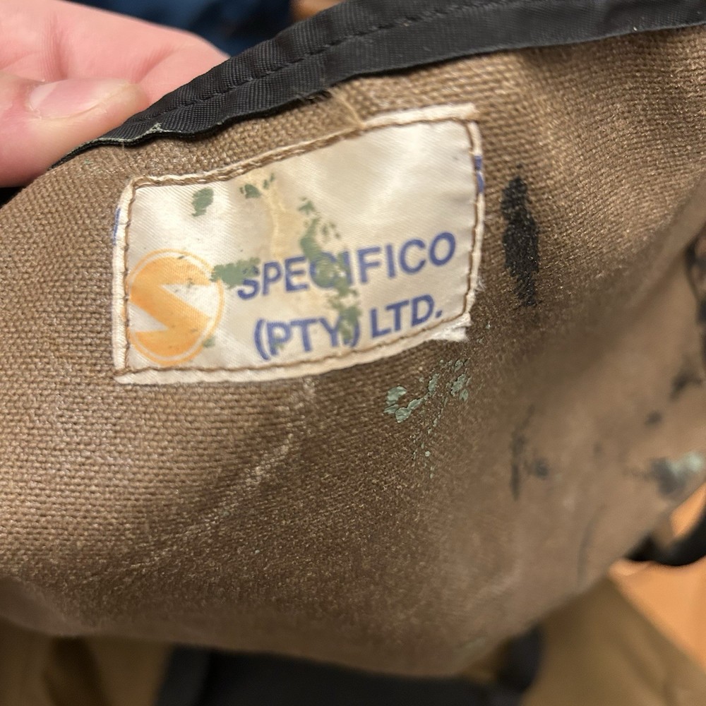 Pattern 83 grootsak Painted Rare military backpack SADF