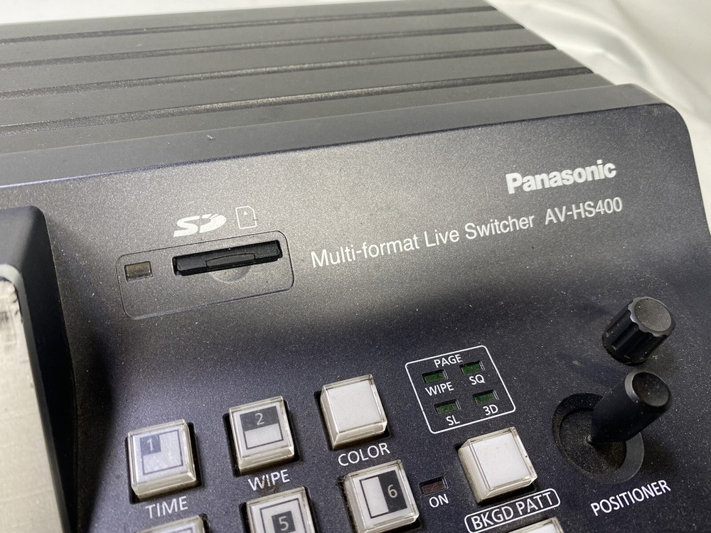 Panasonic AV-HS400E SDI Compact Live Multi-Format Switcher