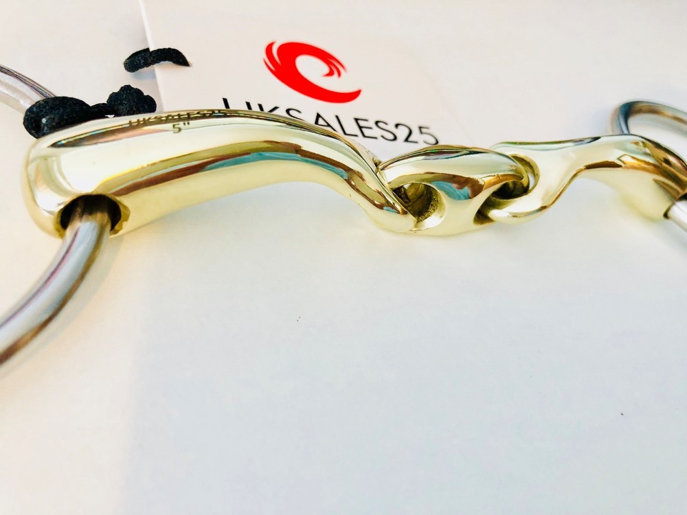 Loose Ring Snaffle Curved Oval MP GS & SS (UKSALES25®) *SAME DAY DISPATCH*