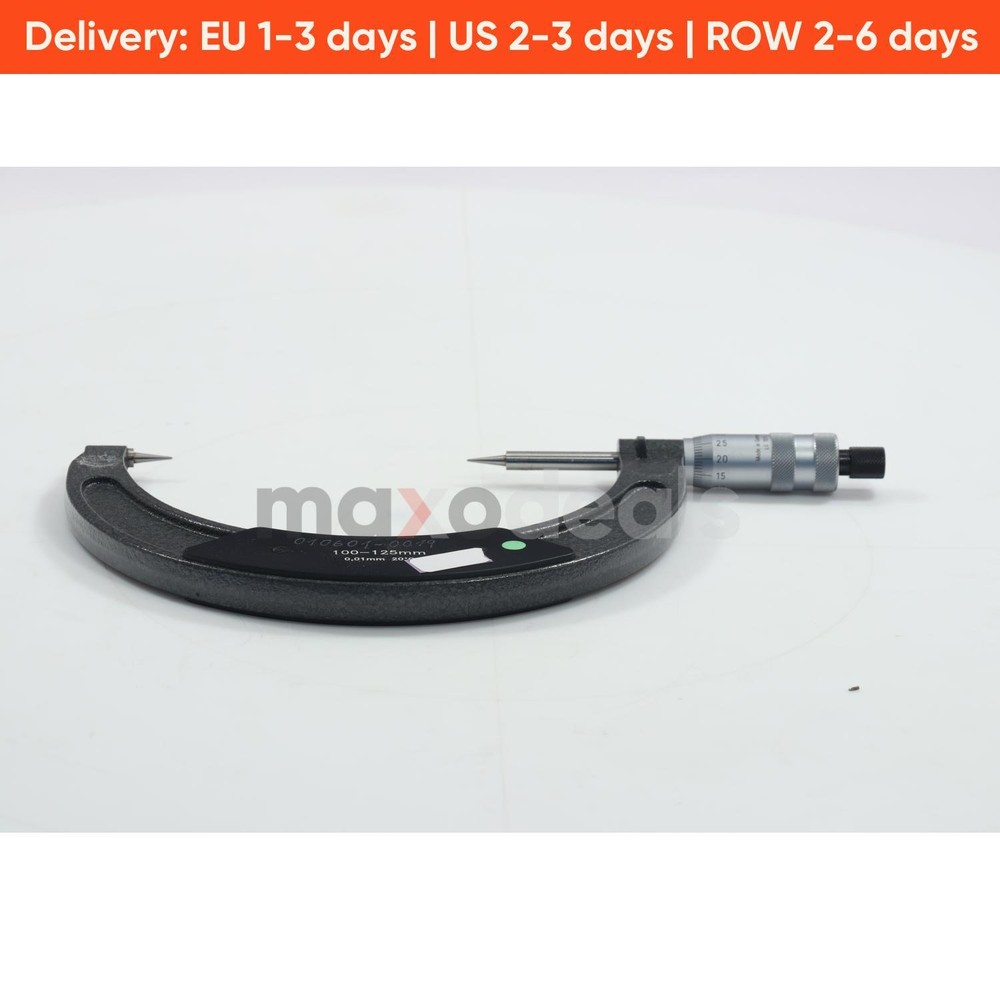 Hartig 5752-100-125-E-H Micrometer New NFP