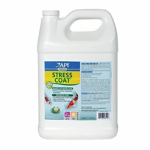 API Pond Care Stress Coat Plus 1 Gallon Fish and Water Conditioner 140 C