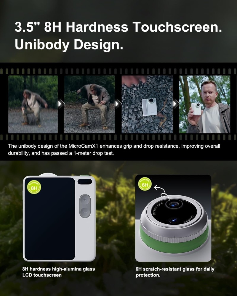 LiTTPOPO MicroCam X1 4K Digital Camera with 400X Microscope