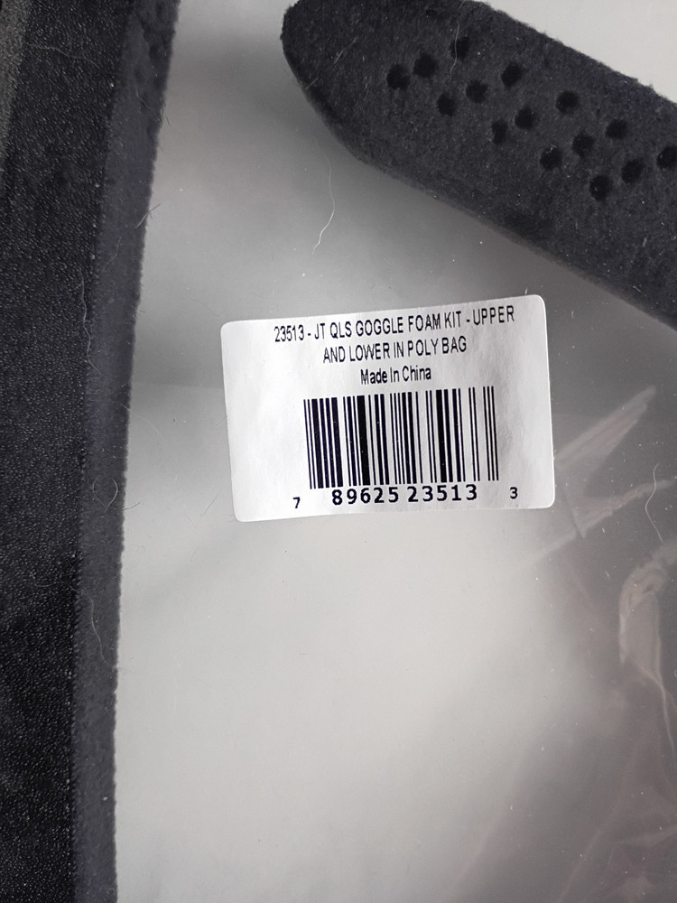 NEW Replacement Foam For JT Thin Frames Or QLS Goggle Frames. Proflex Paintball