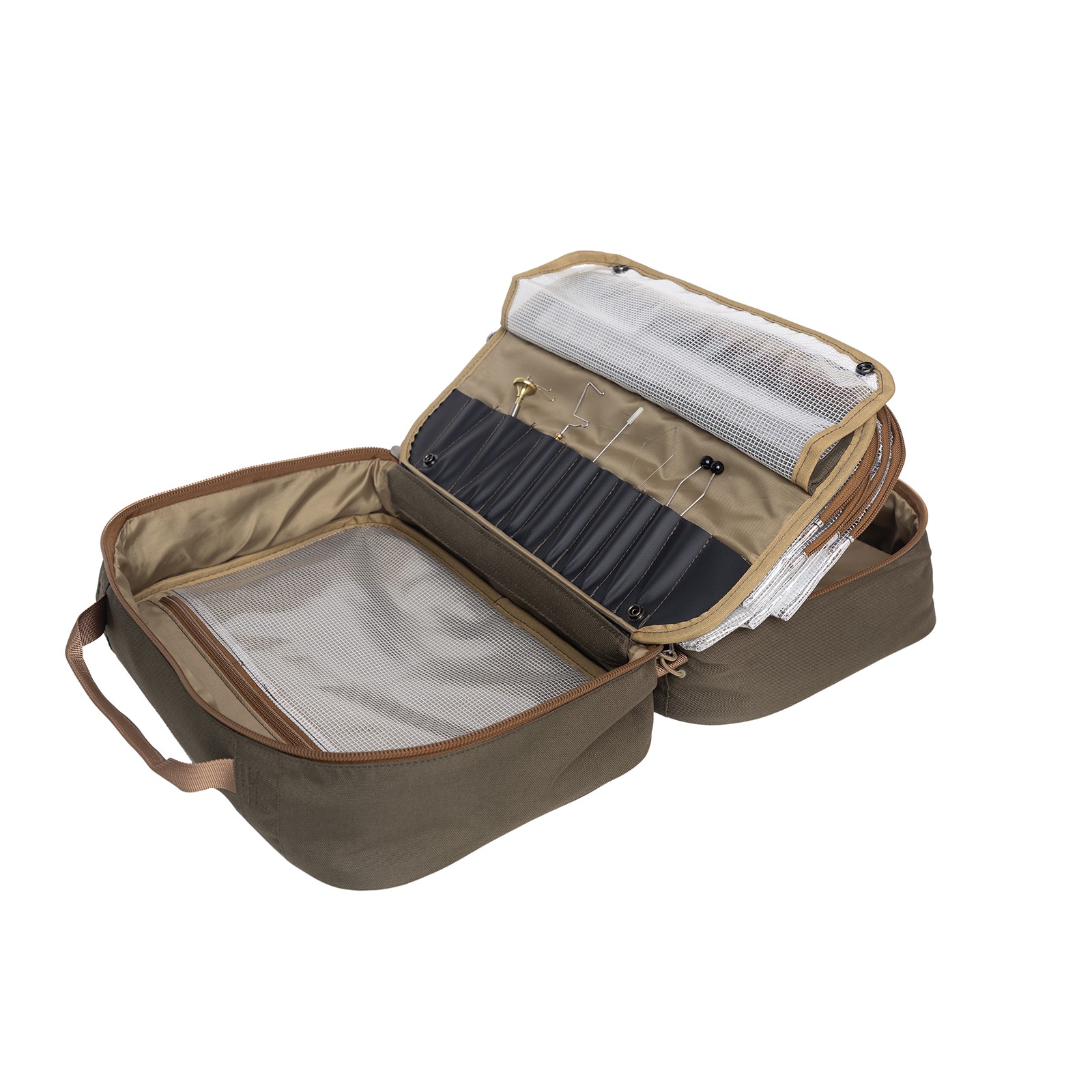 Kylebooker Tailwater Fly Tying Kit - Compact Storage & Travel Case Organizer