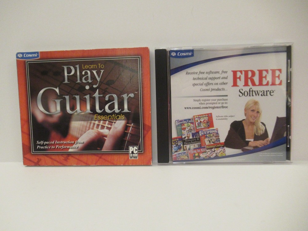 Learn To Play Guitar Essentials (Cosmi) (PC CD-ROM) (2008)