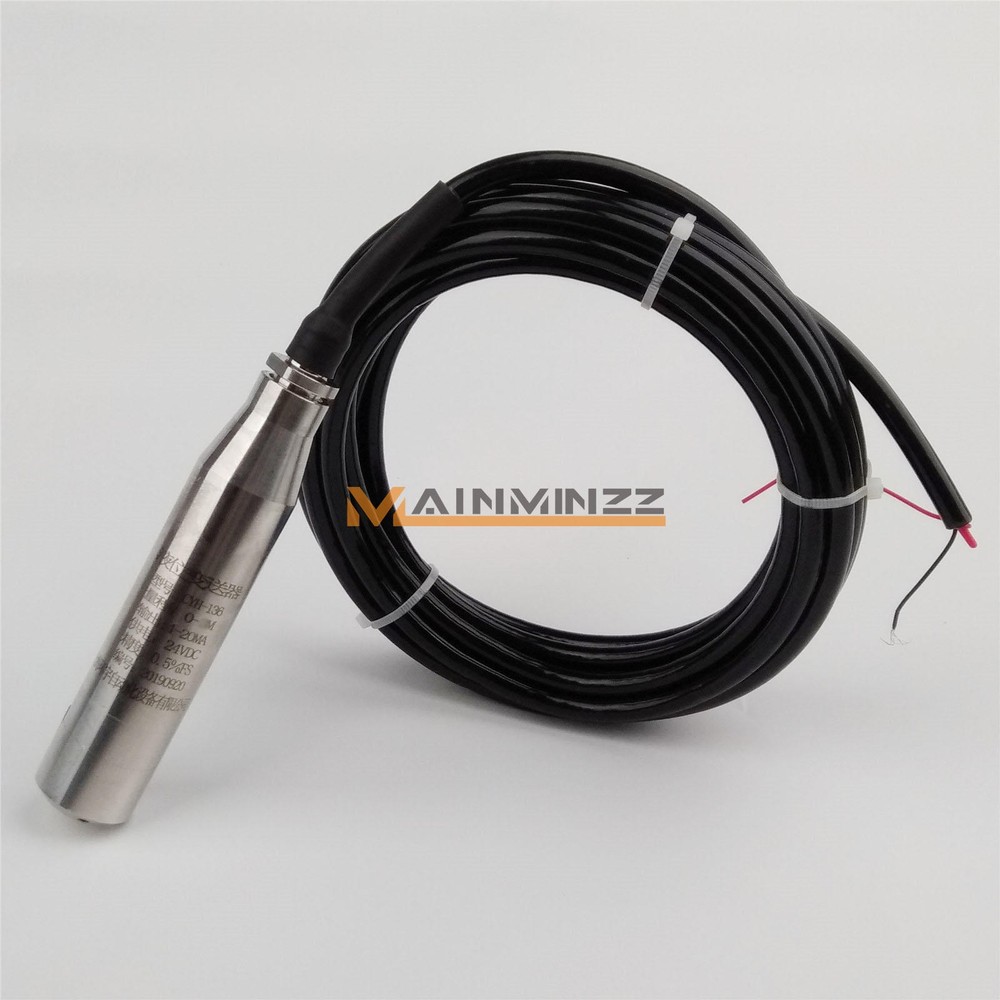 4-20MA 1.0m Range Water Level Transmitter Liquid Level Transducer Sensor