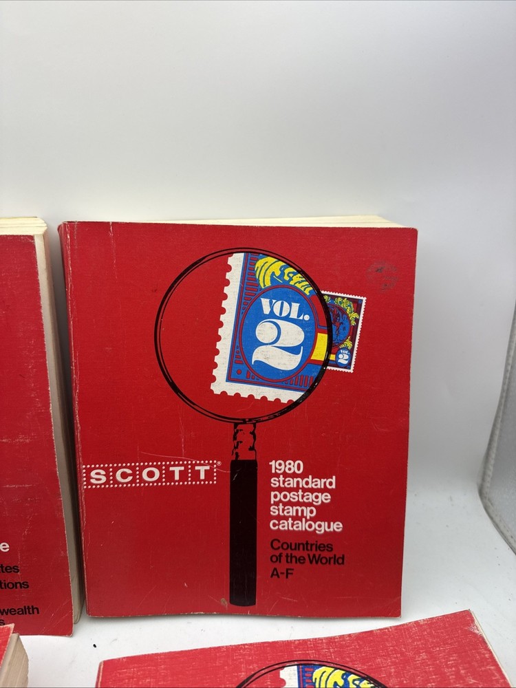 Scott 1980 Standard Postage Stamp Catalogue Vol 1-4 Complete Set
