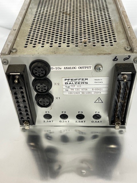 Pfeiffer Balzers TCP121 Turbo Molecular Pump Controller