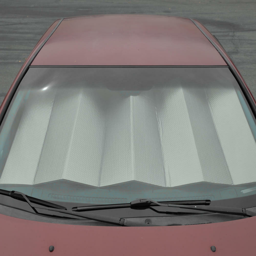 Double-Sided Folding Car Sun Shade Windshield Cover Reflector + Window Blockers