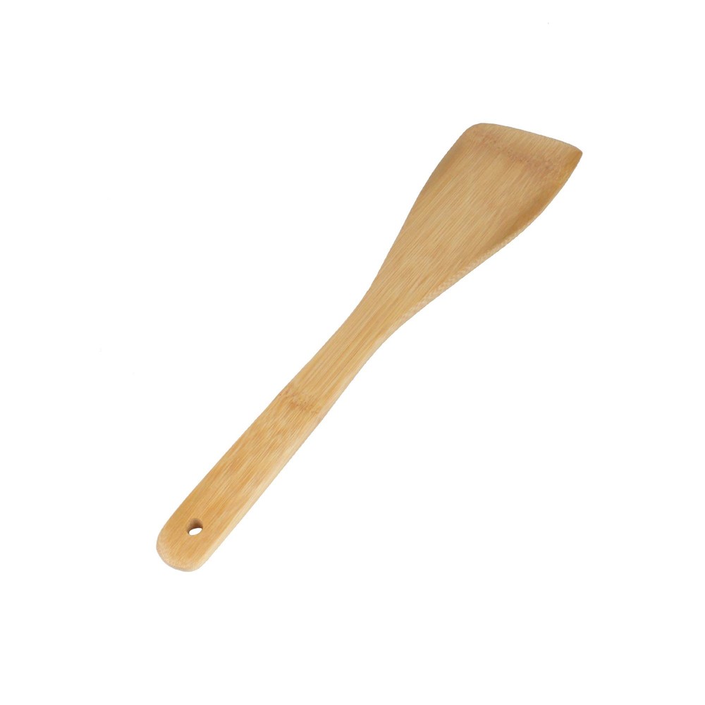 Bamboo Serving/cooking Utensils B18 Angled Spatula/paddle 5 Pieces
