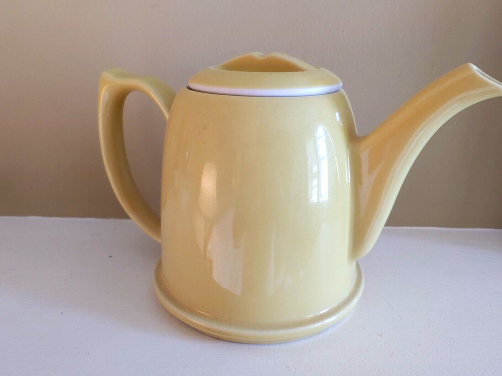 vintage HALL Teapot yellow