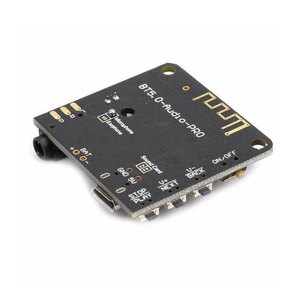 3PCS Bluetooth 5.0 MP3 Decoder Board Audio Receiver MP3 Lossless Player Wireless