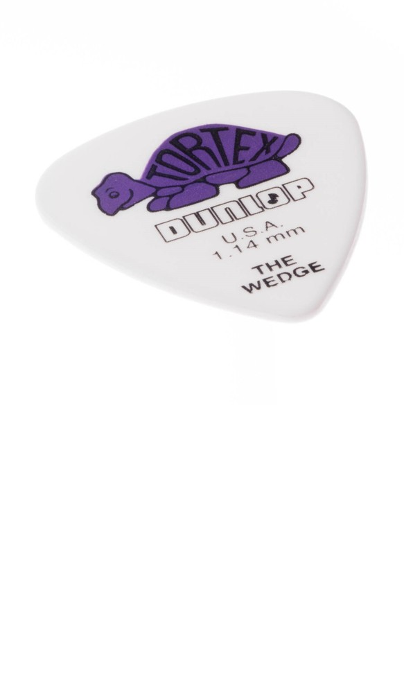 Dunlop 424P1.14 Tortex® Wedge Guitar Picks -- 12 Picks
